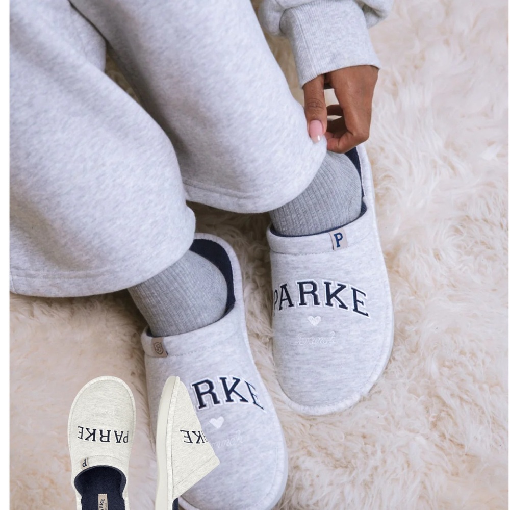 Parke & Brunch essential varsity slipper W8